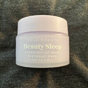 NEW NCLA Beauty, Beauty Sleep Overnight Lip Mask Birthday Cake